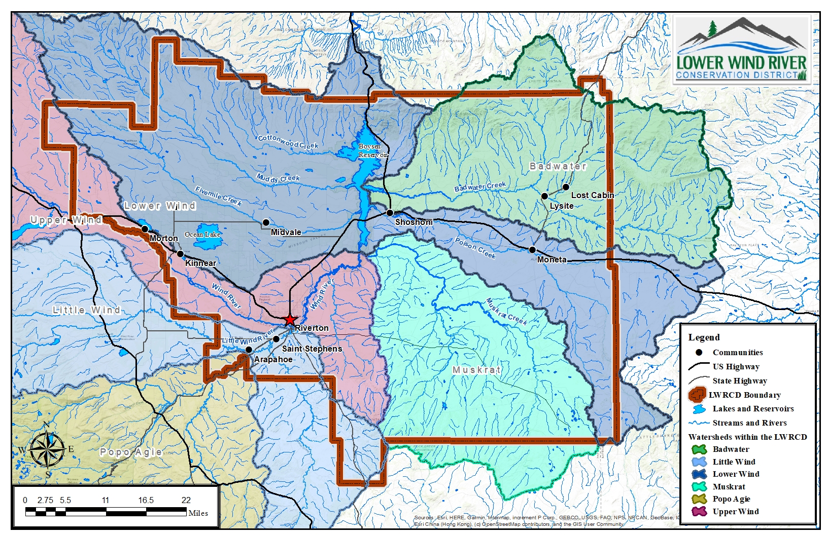 Lower Wind River CD_Watersheds
